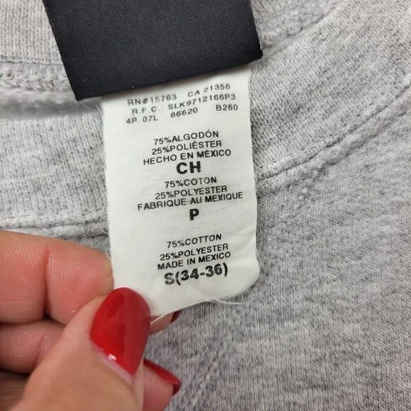 Vintage Hanes Beefy Tag Sweatshirt Size Small Maine Property Of 1820 Retro Vibe - Picture 5 of 11